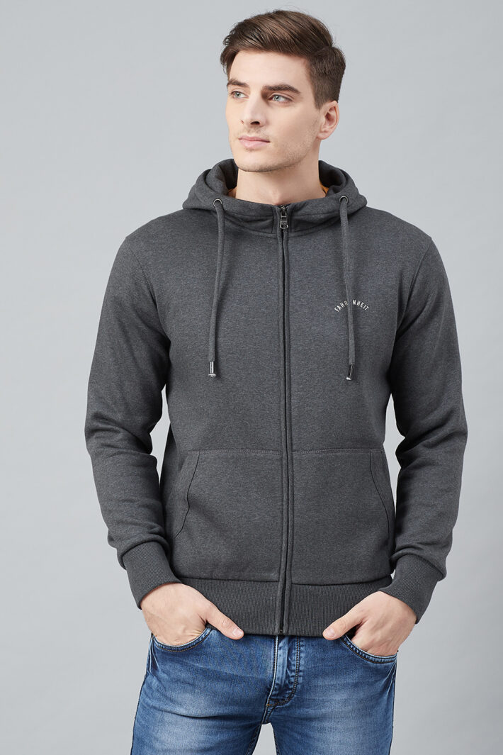 Fahrenheit Hooded Fleece Sweatshirt Black