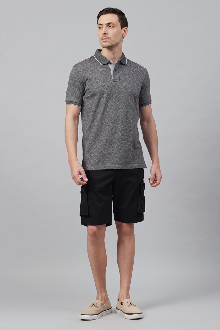 Fahrenheit Jacquard Polo