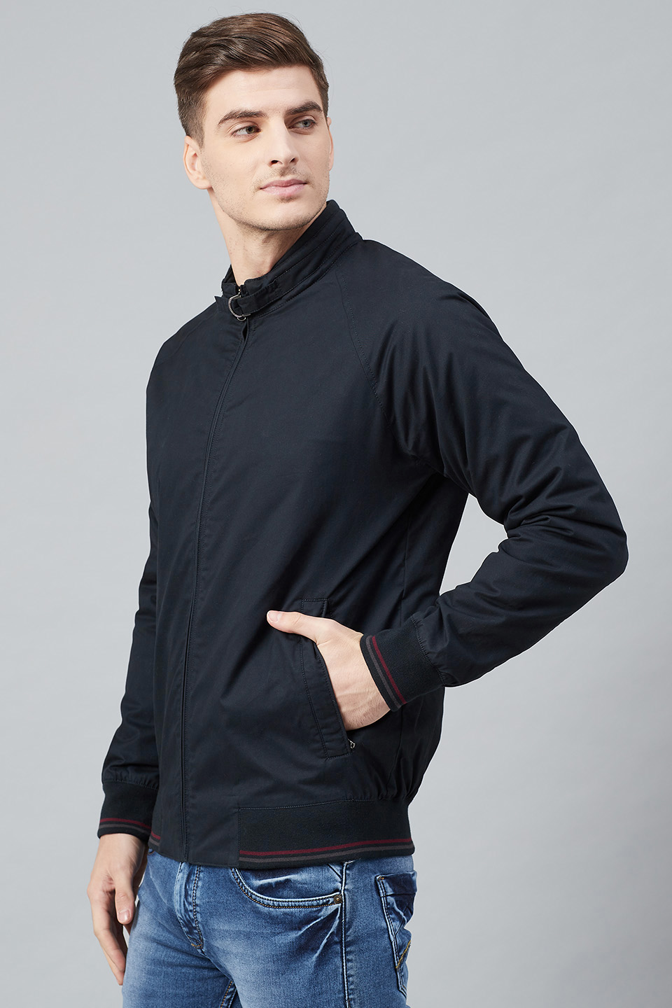 Solid Cotton Jacket – Fahrenheit