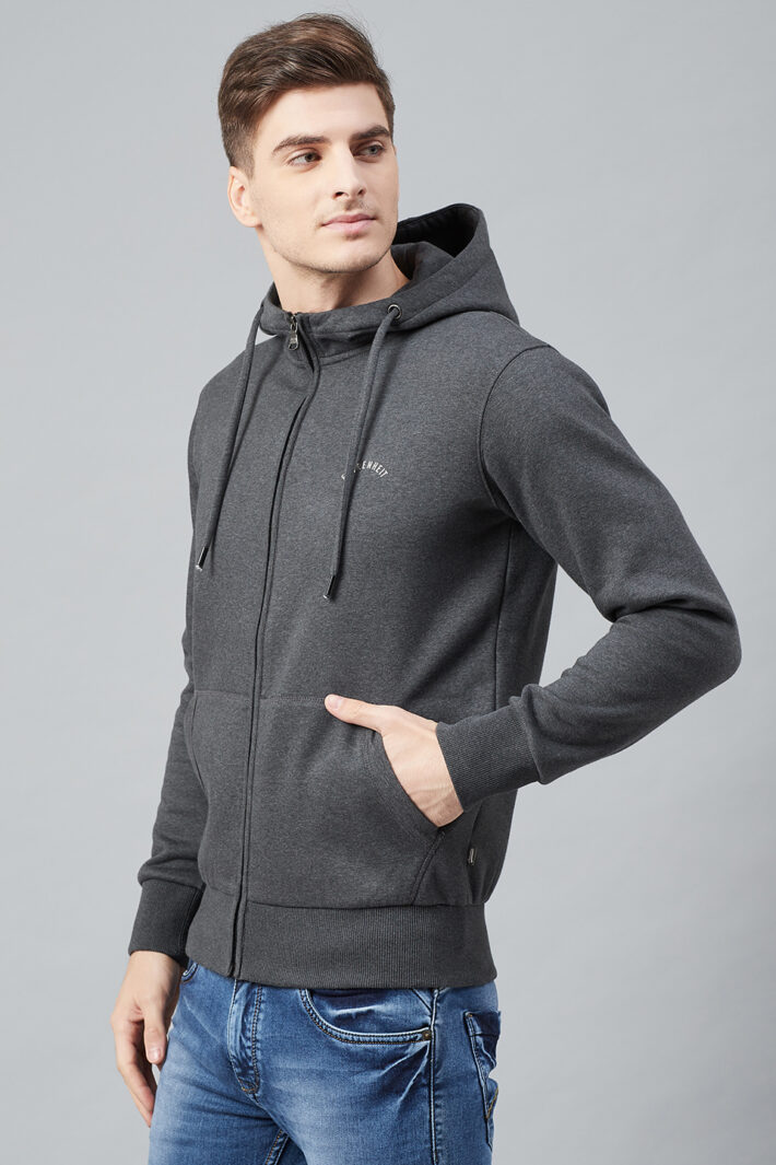 Fahrenheit Hooded Fleece Sweatshirt Black