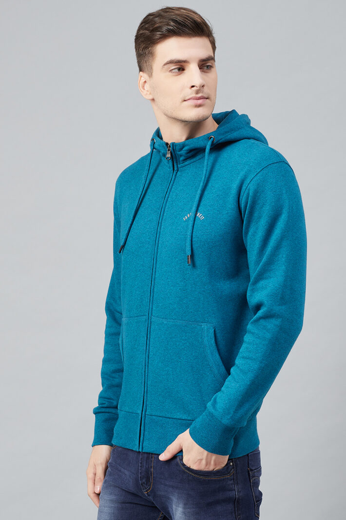 Fahrenheit Hooded Fleece Sweatshirt Blue