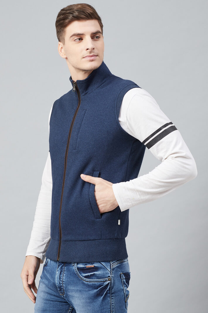 Fahrenheit Zip Up Fleece Sleeveless Jacket