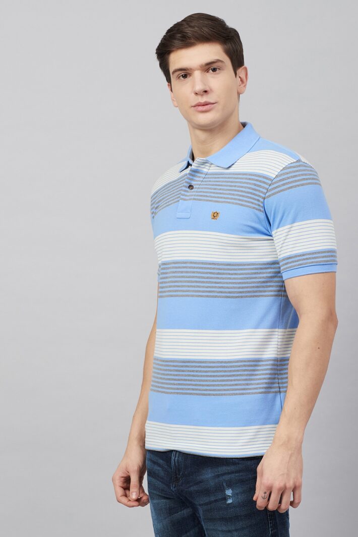 Fahreneit Multi Stripe Polo Shirt