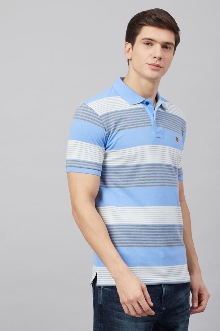 Fahreneit Multi Stripe Polo Shirt