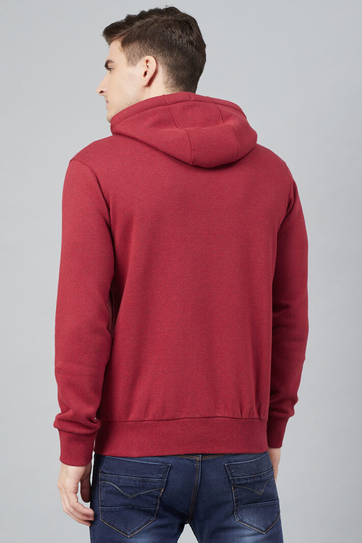 Fahrenheit Hooded Fleece Sweatshirt Red