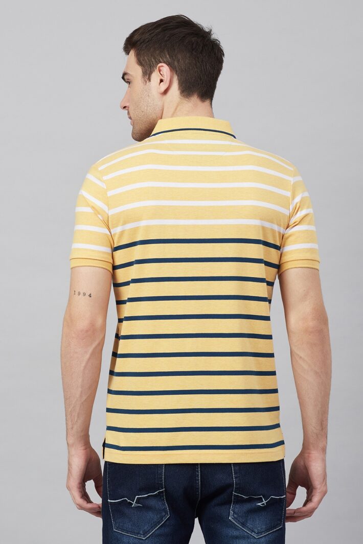 Fahrenheit Jersey Lightweight Stripe Polo