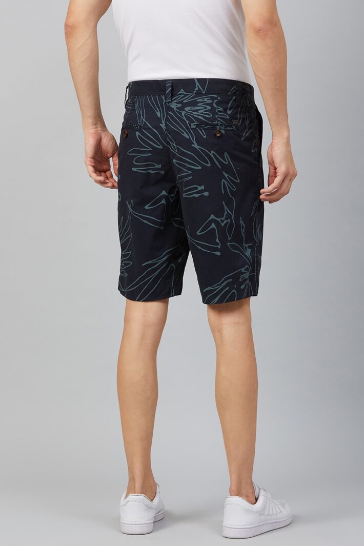 Fahrenheit Philodendron Leaf Print Shorts