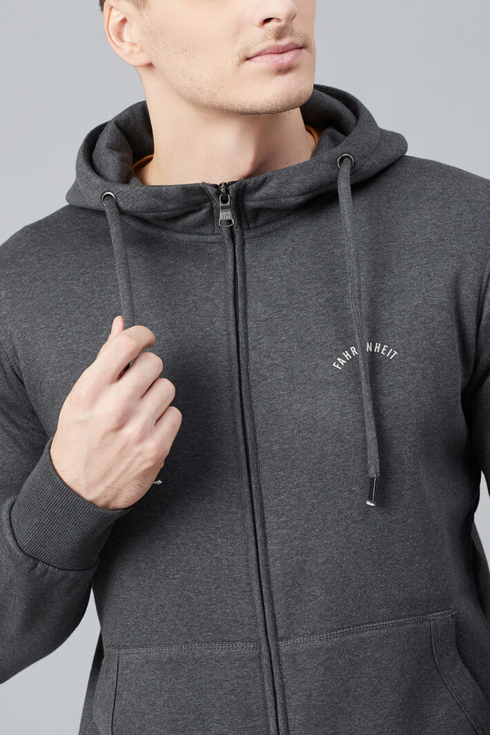 Fahrenheit Hooded Fleece Sweatshirt Black