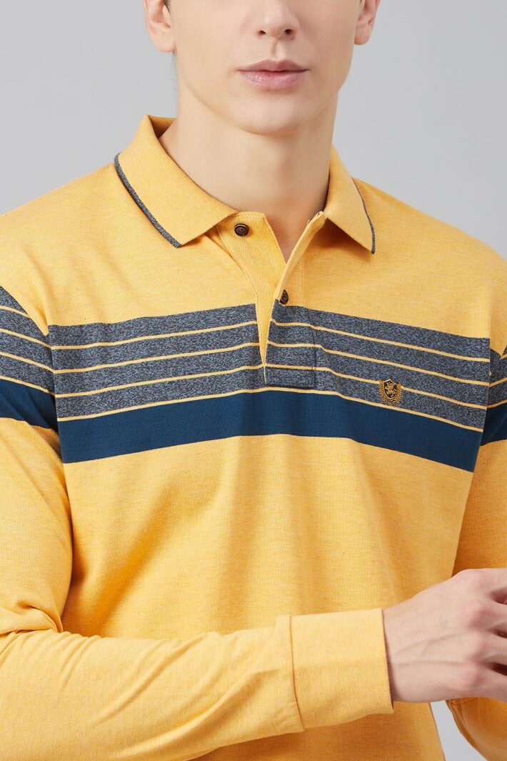 Fahrenheit Chest Stripe Polo