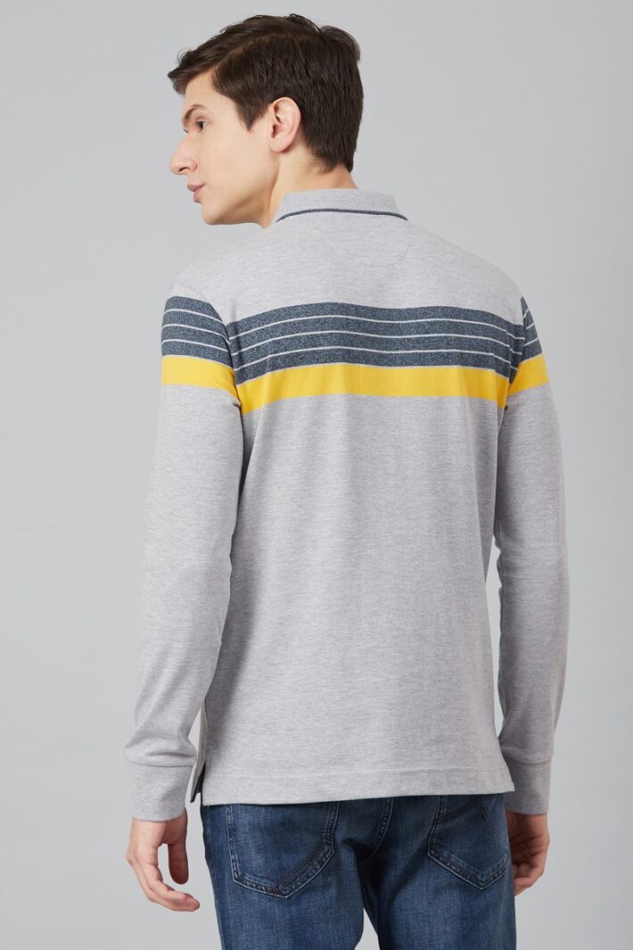 Fahrenheit Chest Stripe Polo