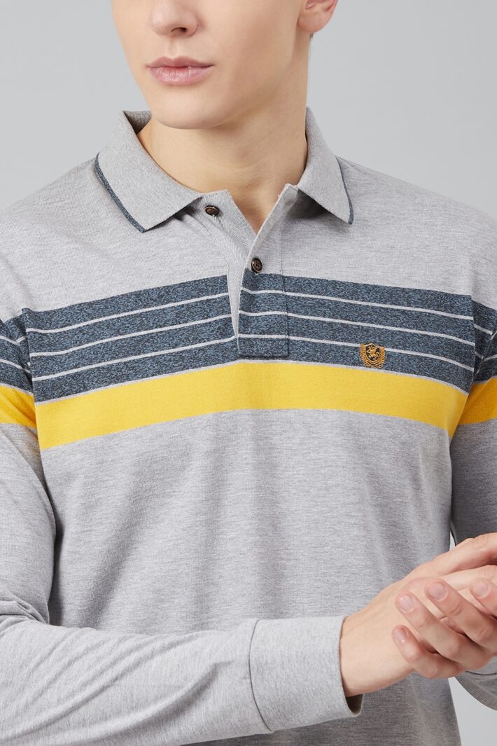 Fahrenheit Chest Stripe Polo