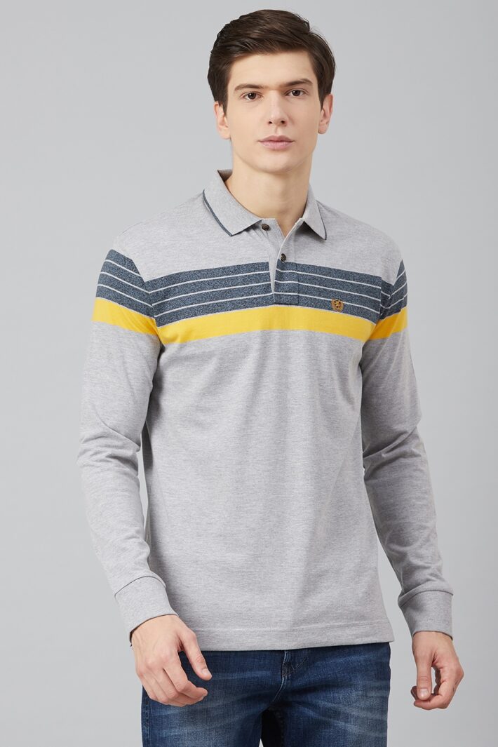 Fahrenheit Chest Stripe Polo