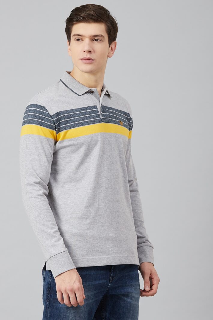 Fahrenheit Chest Stripe Polo