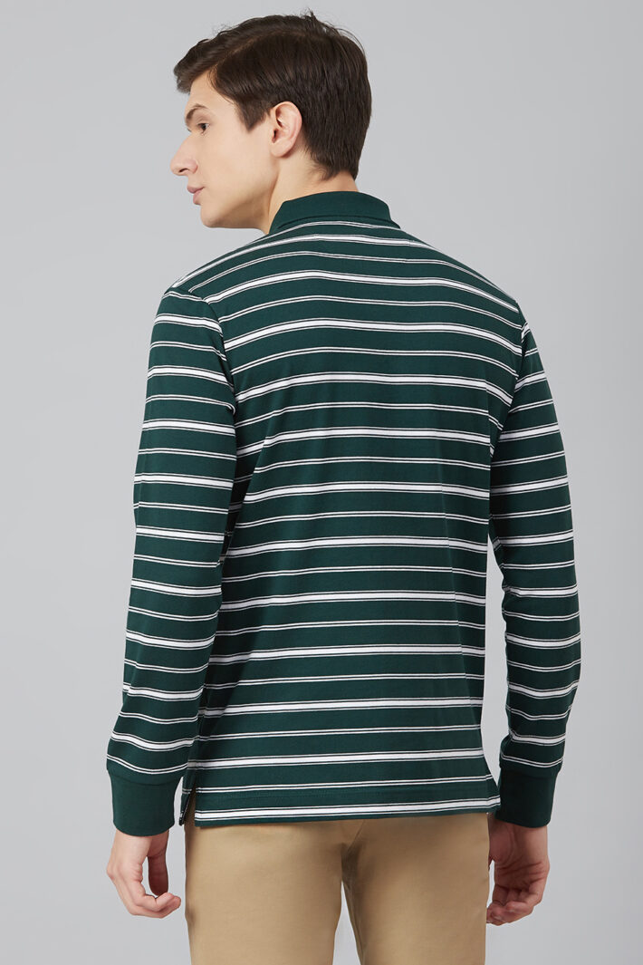 Fahrenheit Feeder Stripe Polo Shirt