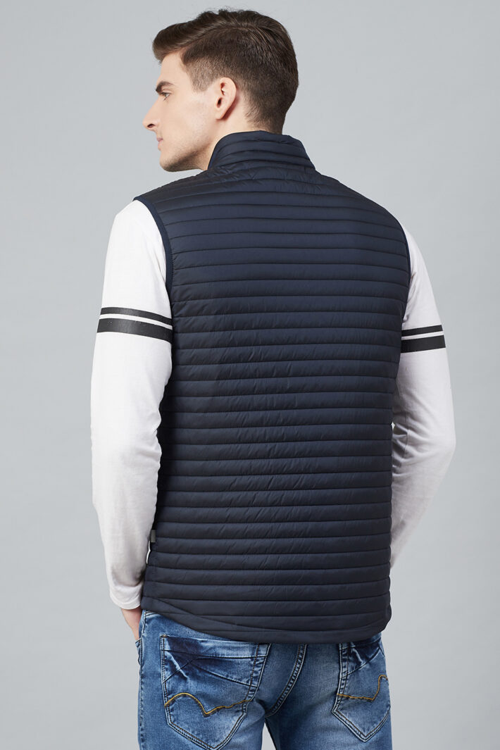 Fahrenheit Quilted Zip-Front Sleeveless Jacket