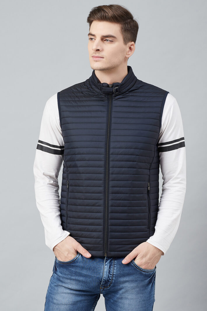 Fahrenheit Quilted Zip-Front Sleeveless Jacket