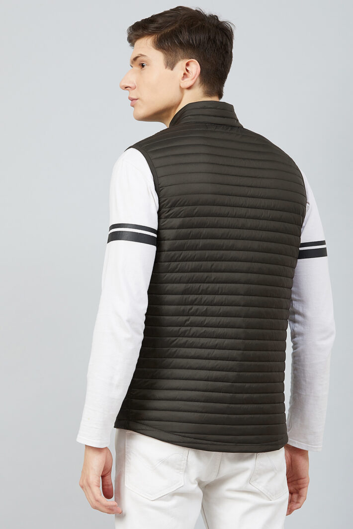 Fahrenheit Quilted Zip-Front Sleeveless Jacket