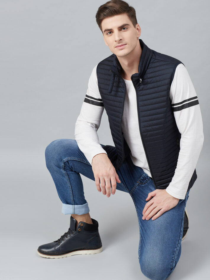 Fahrenheit Quilted Zip-Front Sleeveless Jacket