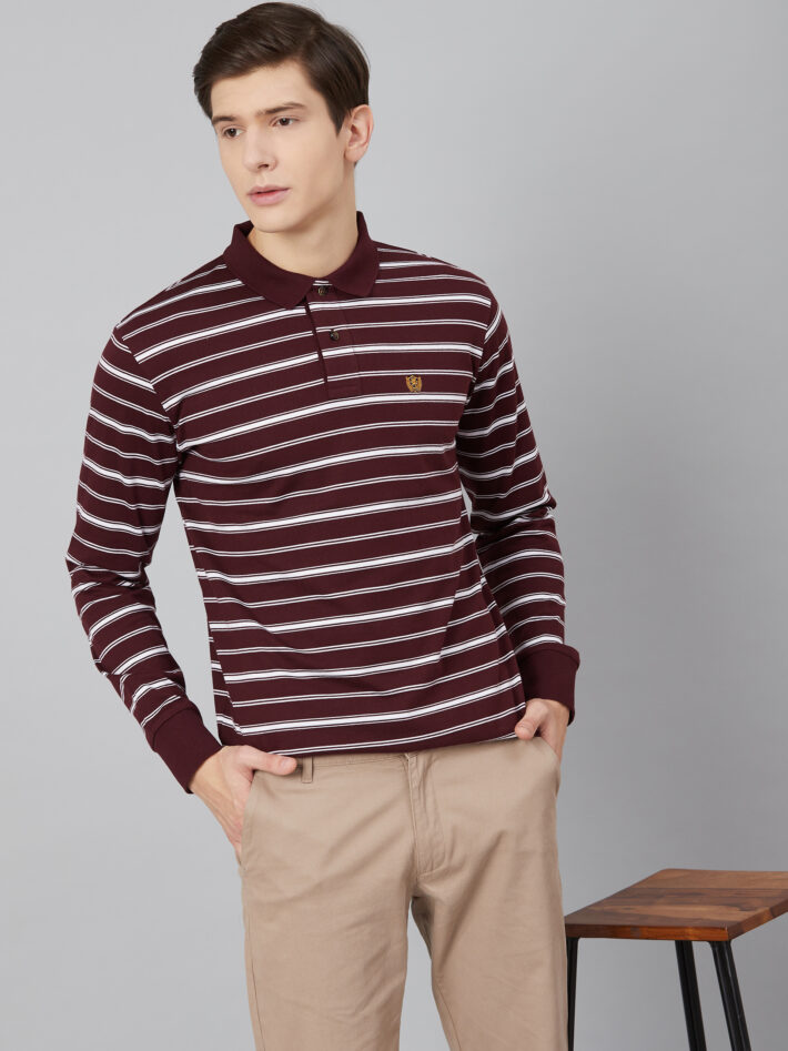 Fahrenheit Feeder Stripe Polo Shirt