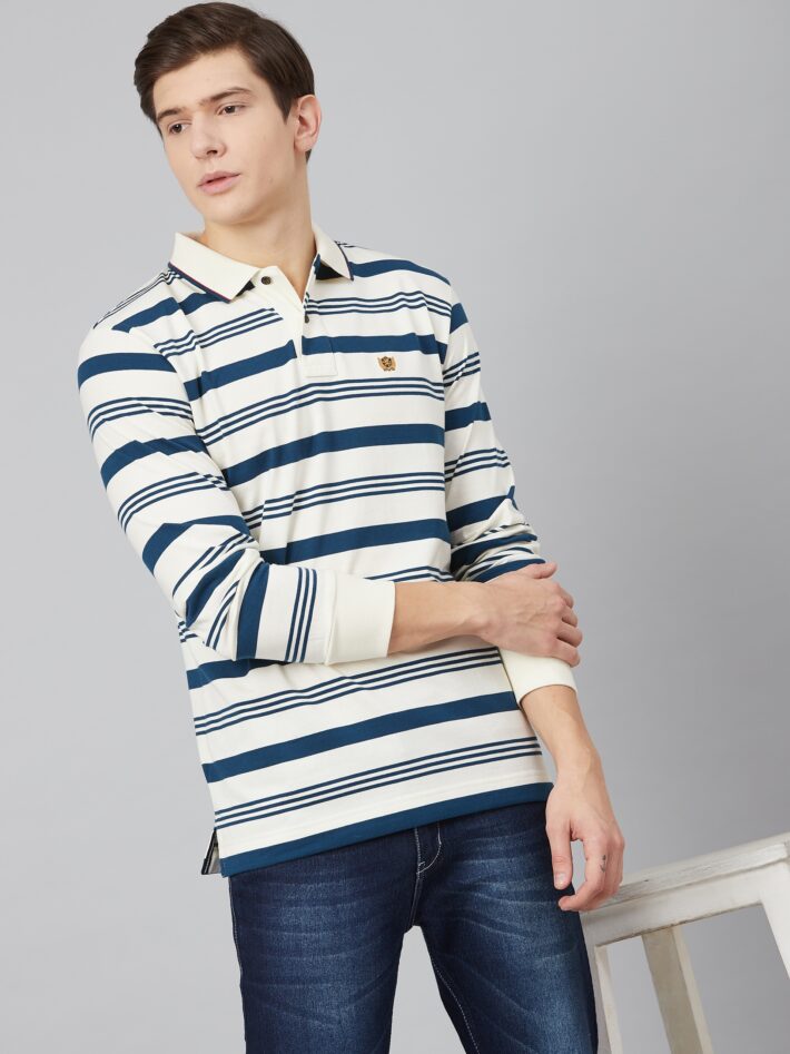 Fahrenheit Stripe Polo Shirt