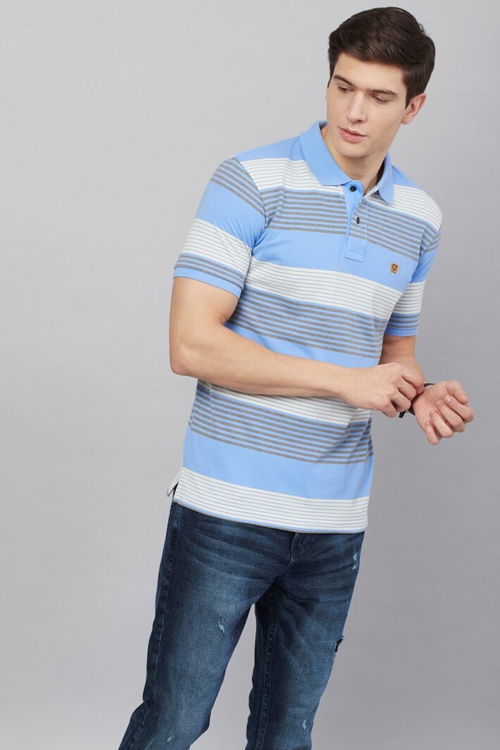 Fahreneit Multi Stripe Polo Shirt