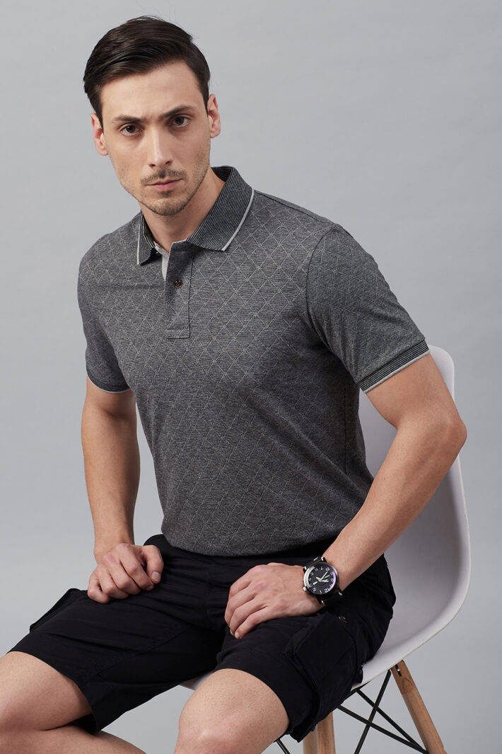 Fahrenheit Jacquard Polo