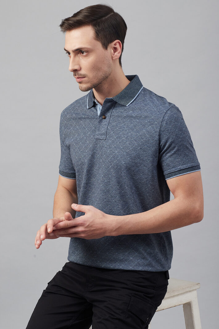 Fahrenheit Jacquard Polo