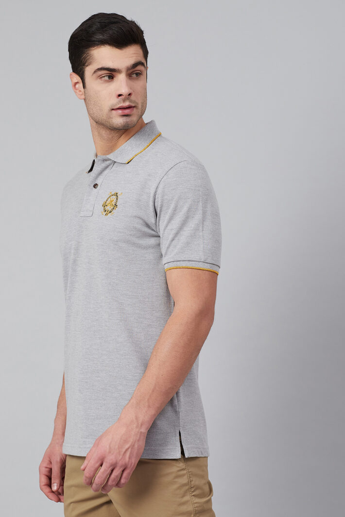 Solid Polo With Tipped Collar – Fahrenheit