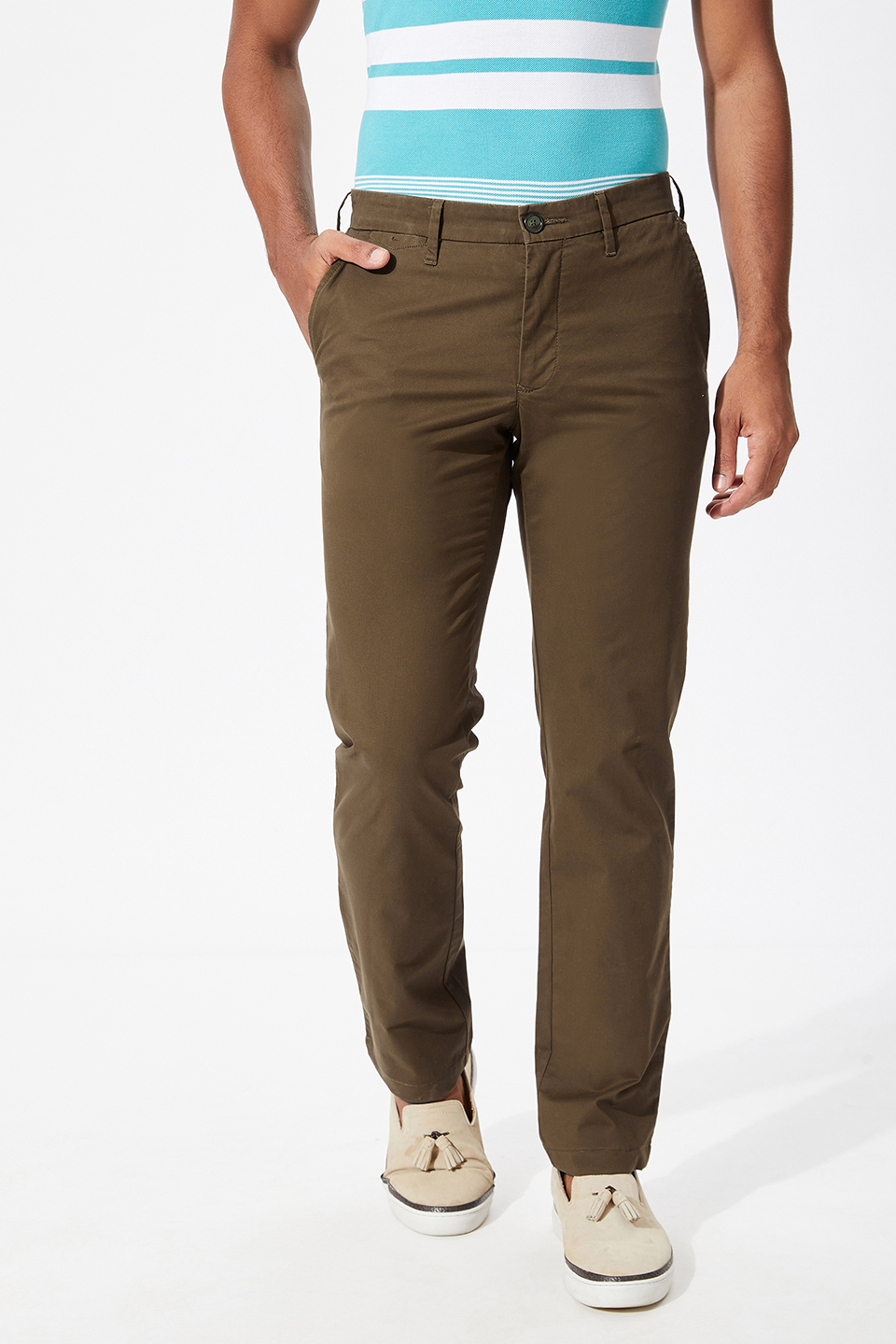 Collins Chino Pant | Dark Oregano Men's Stretch Chinos | Vuori