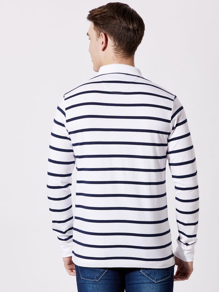 Stripe Jersey Polo – Fahrenheit