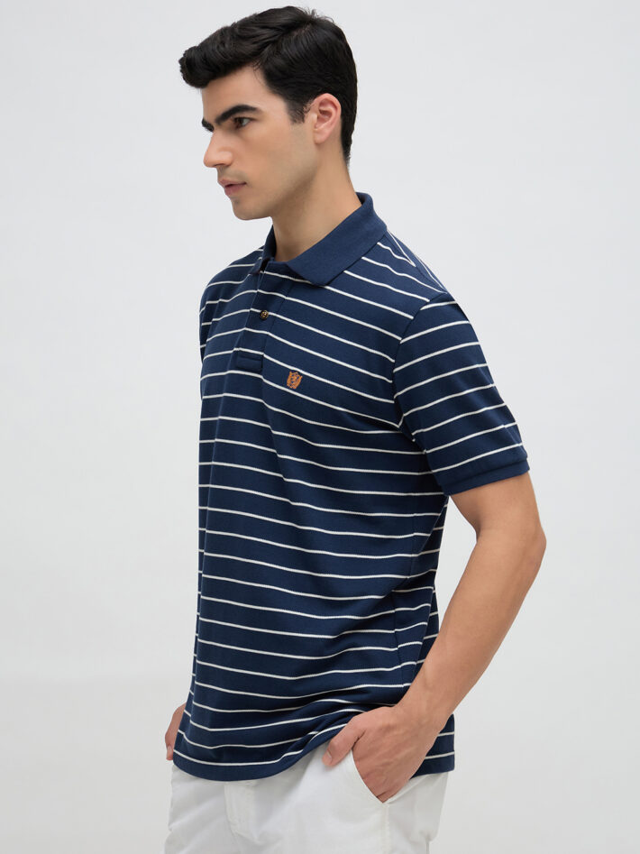 Stripe Pique Polo - Image 3