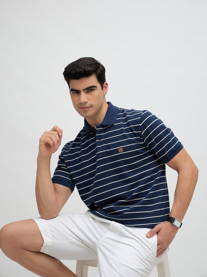 Stripe Pique Polo - Image 6