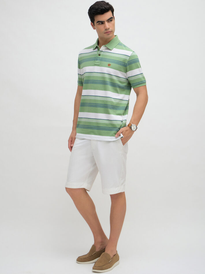 Stripe Pique Polo - Image 2