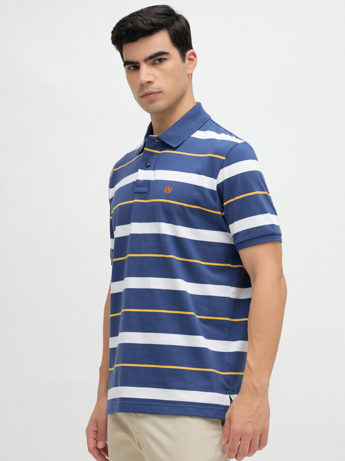 Stripe Jersey Polo - Image 3