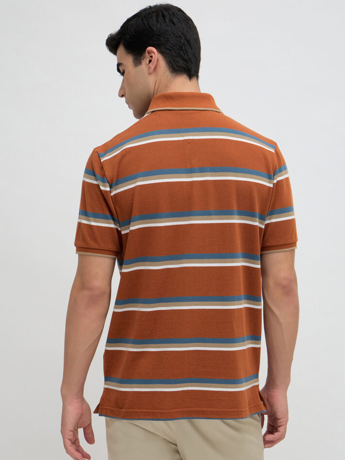Horizontal Stripe Polo - Image 4