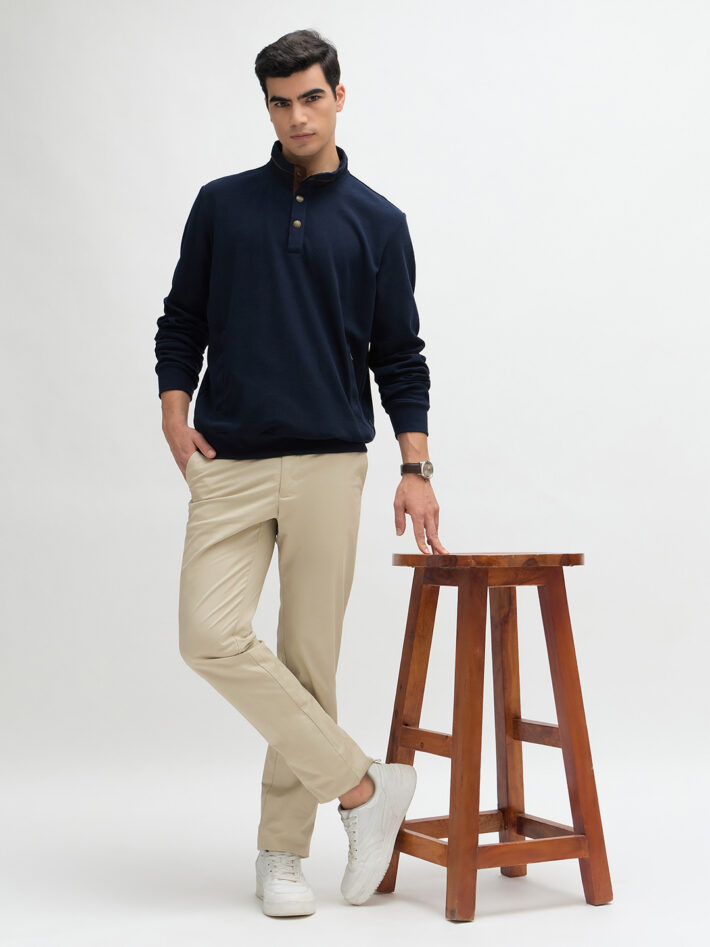 Waffle Knit Sweatshirt - Image 6