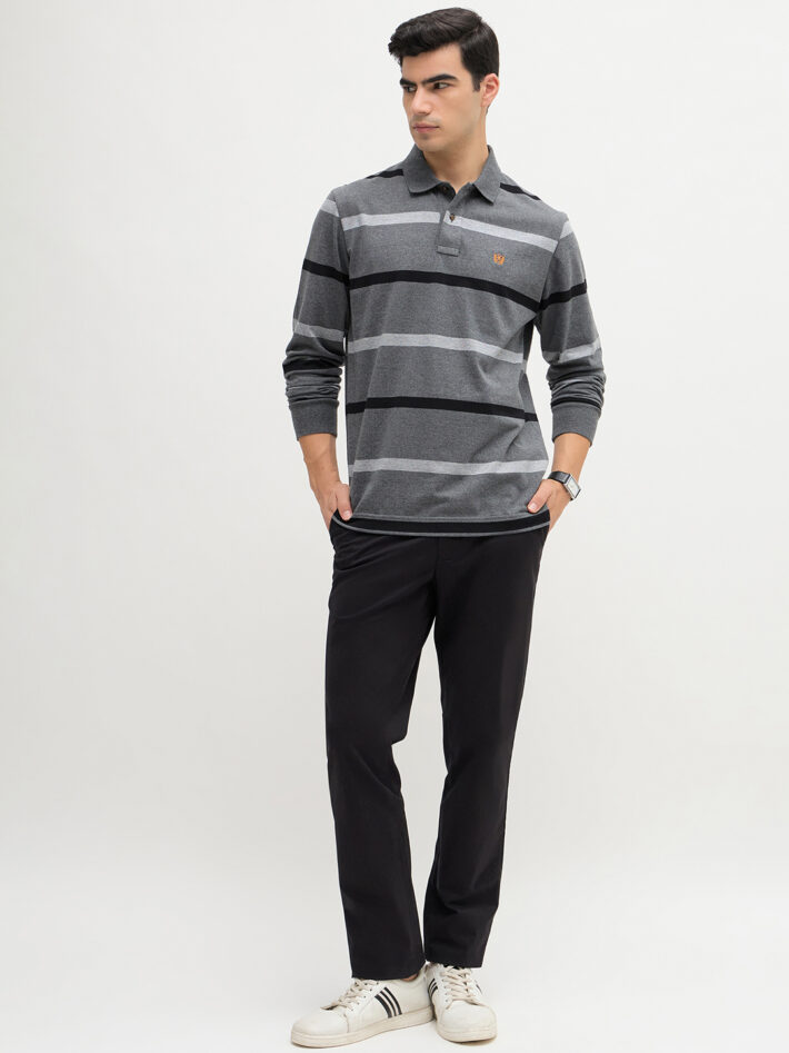 Jersey Striped Polo - Image 2