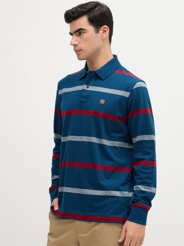 Jersey Striped Polo - Image 3