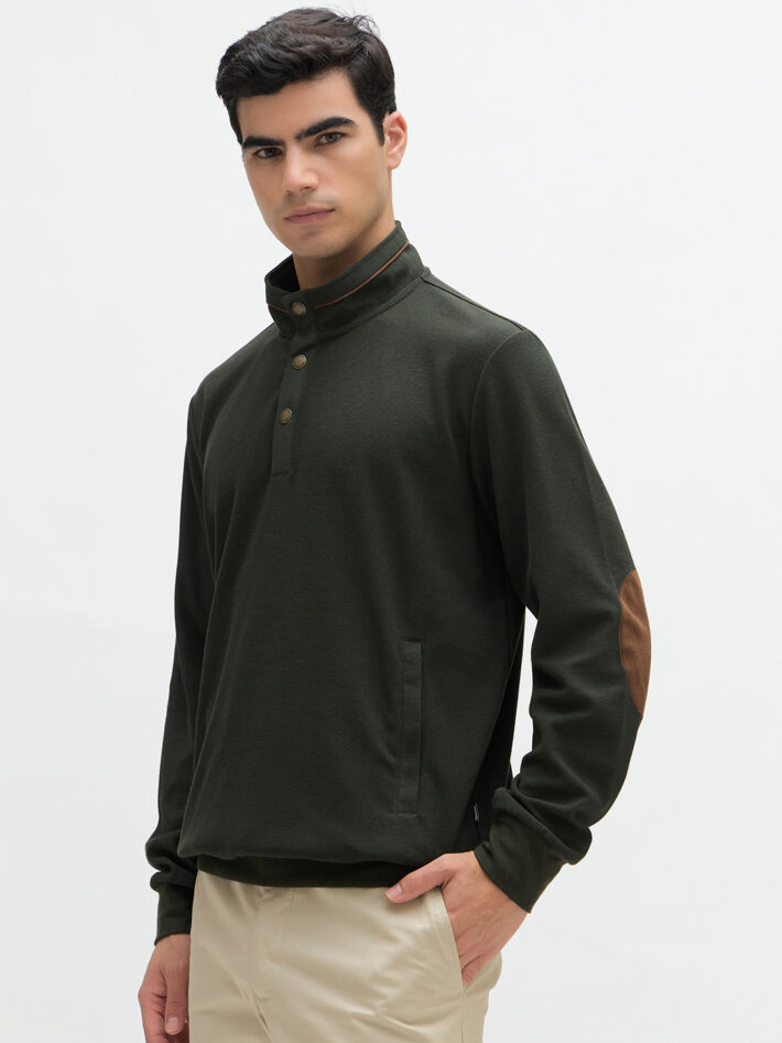 Waffle Knit Sweatshirt - Image 3