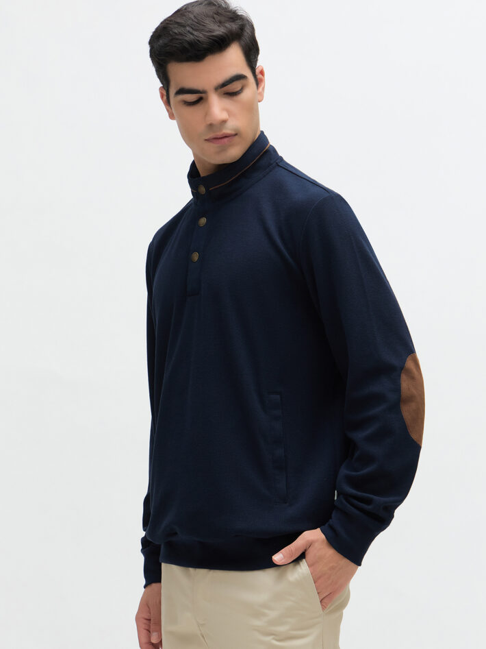 Waffle Knit Sweatshirt - Image 2