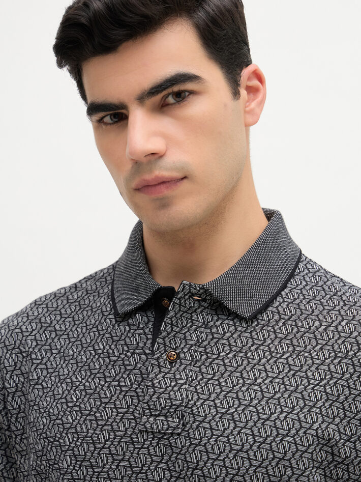 Jacquard Polo - Image 5