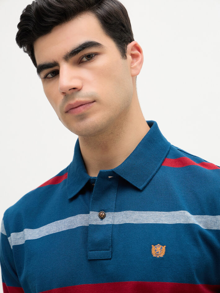 Jersey Striped Polo - Image 5