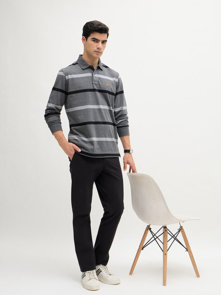 Jersey Striped Polo - Image 6