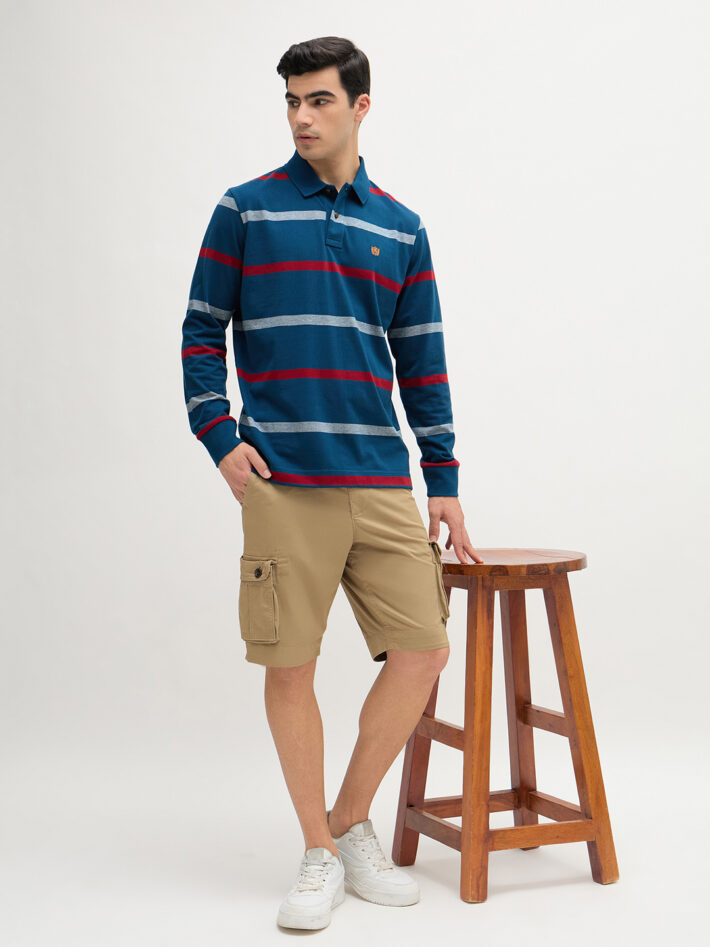 Jersey Striped Polo - Image 6