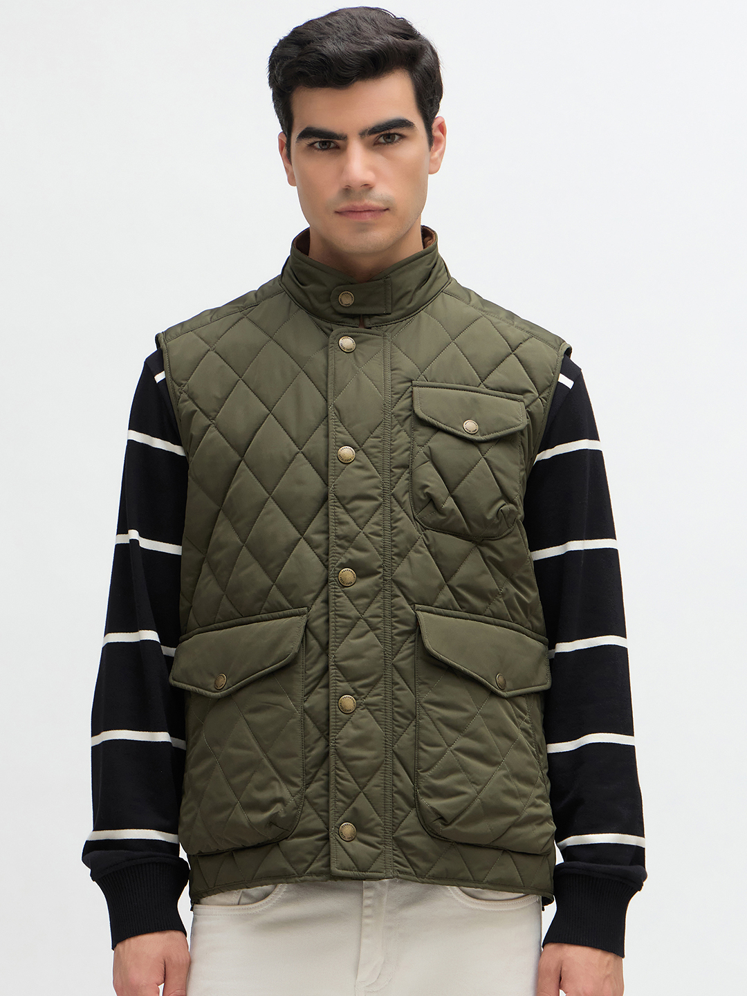 Quilted Utility Jacket