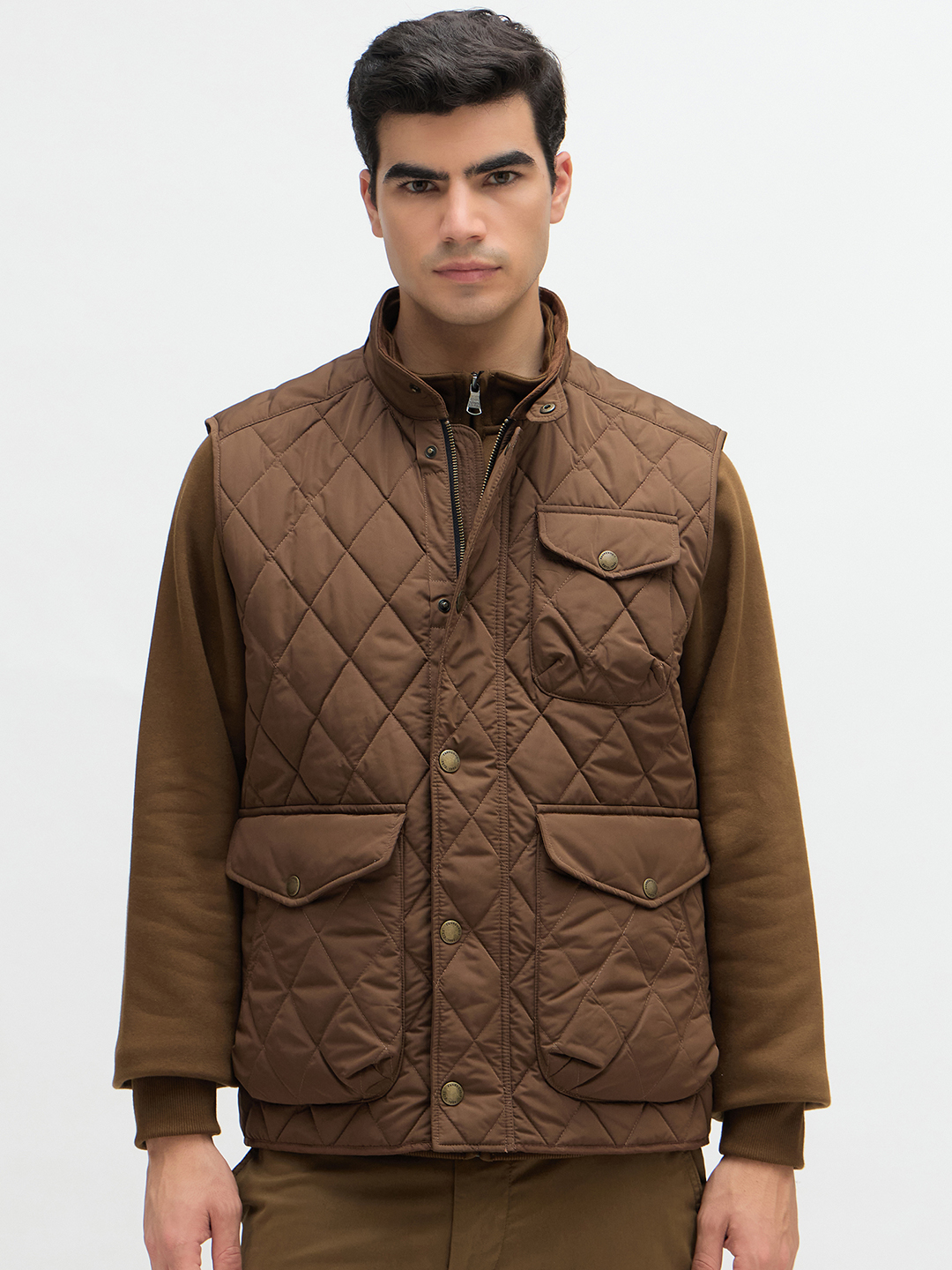 Quilted Utility Jacket