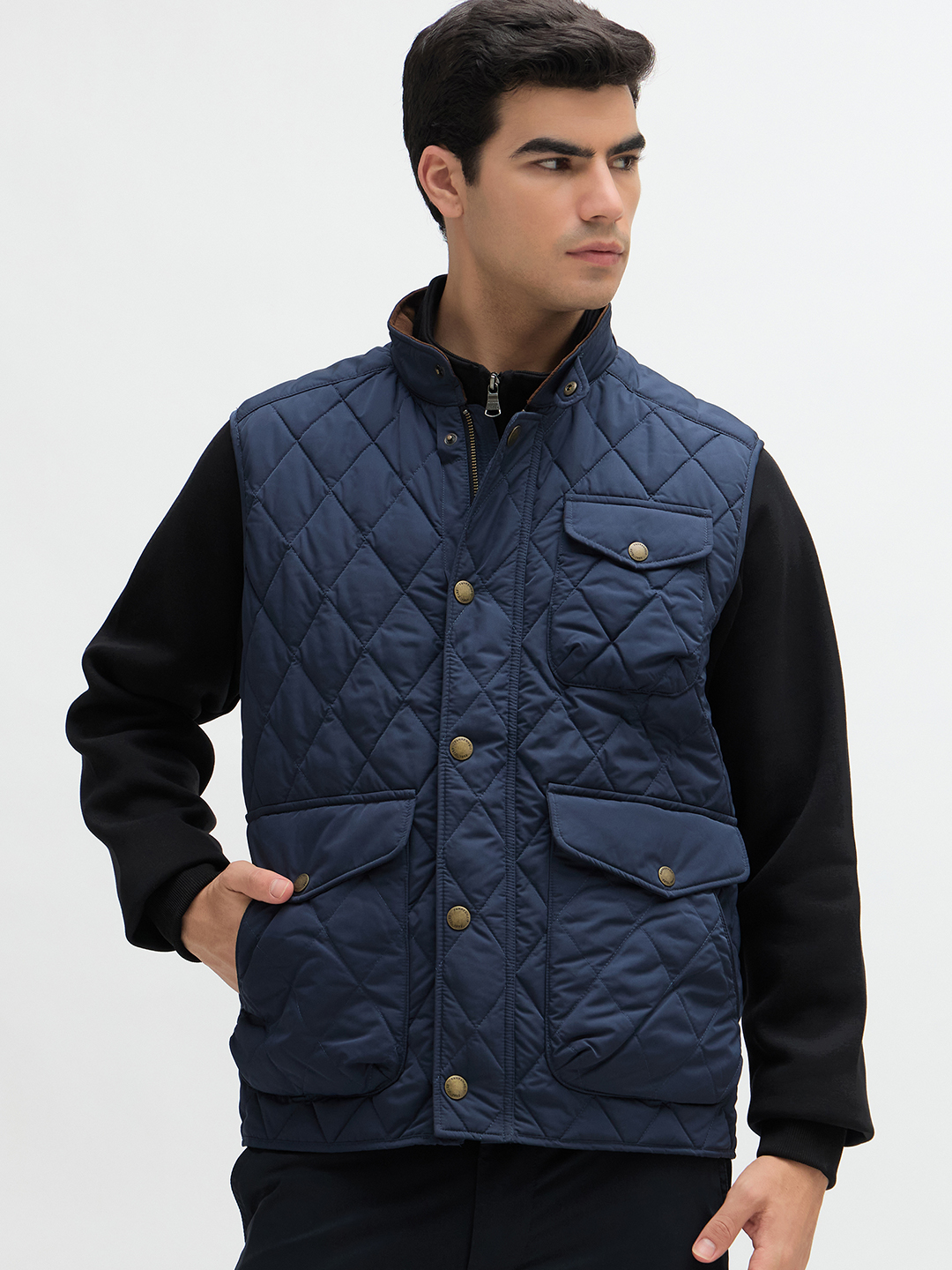 Quilted Utility Jacket