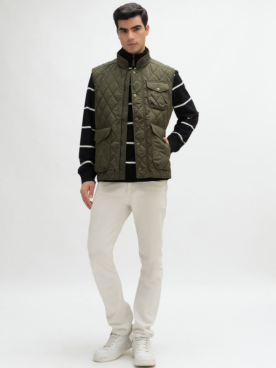 Quilted Utility Jacket - Image 2