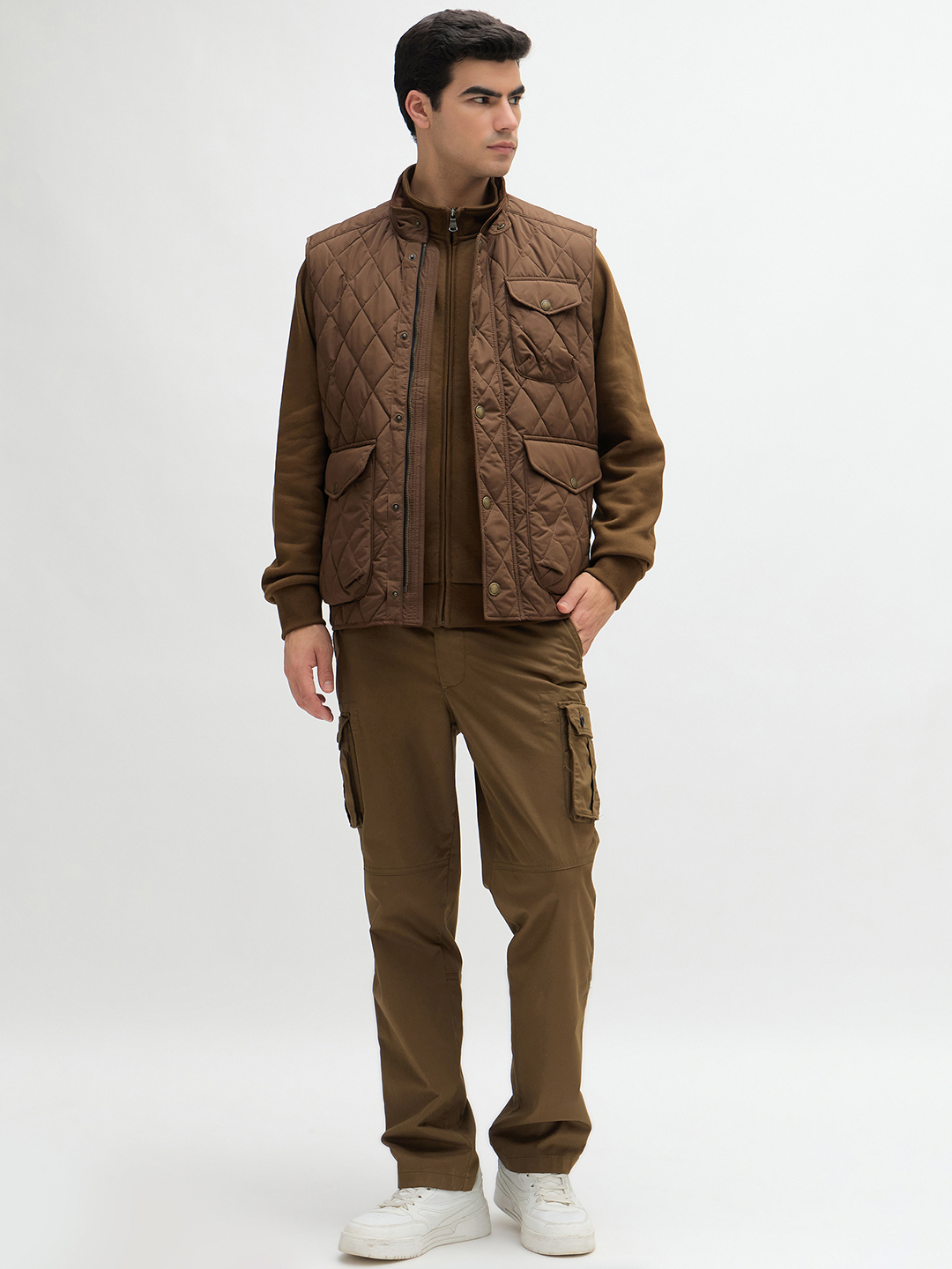 Quilted Utility Jacket - Image 2