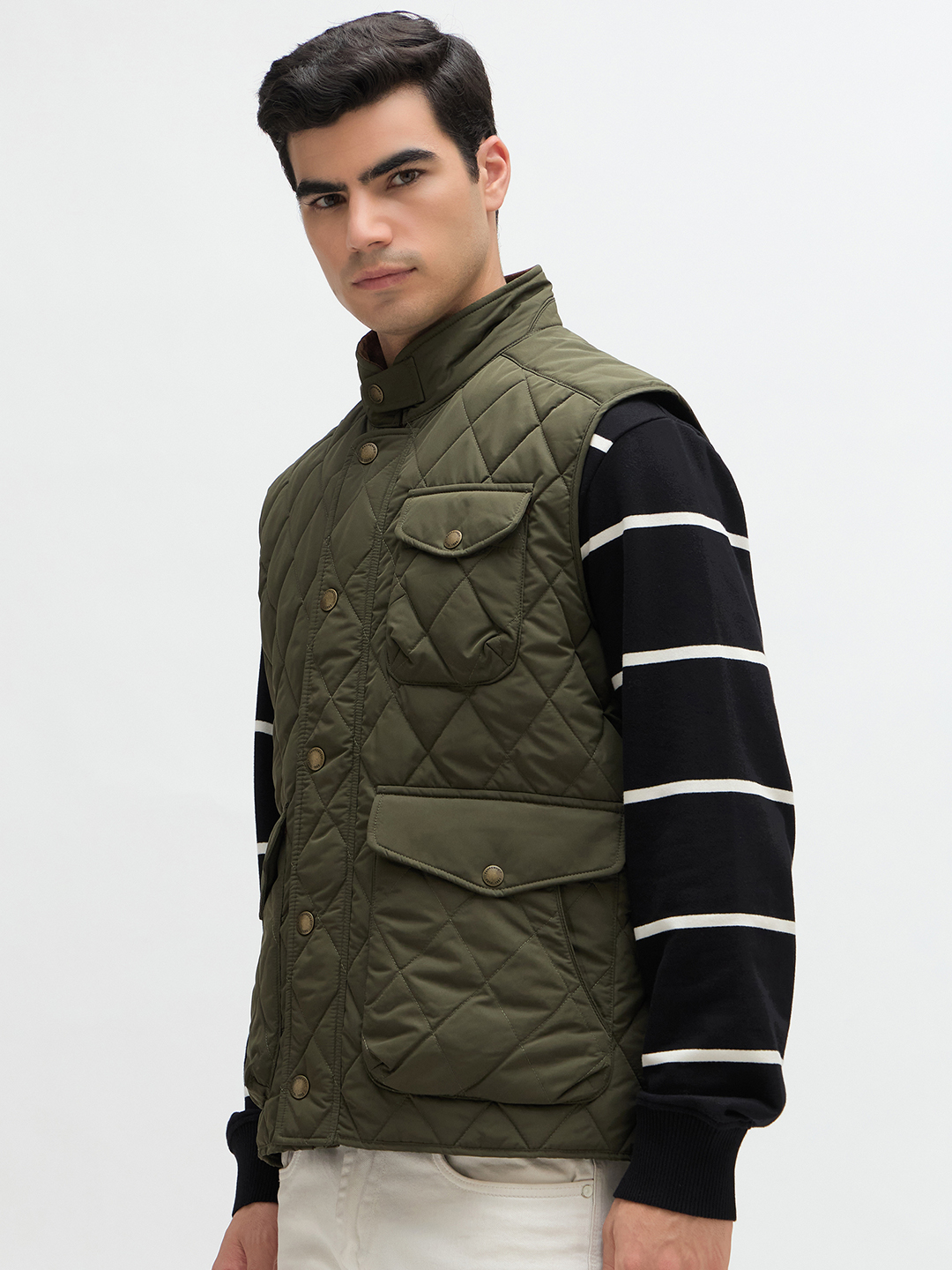 Quilted Utility Jacket - Image 3